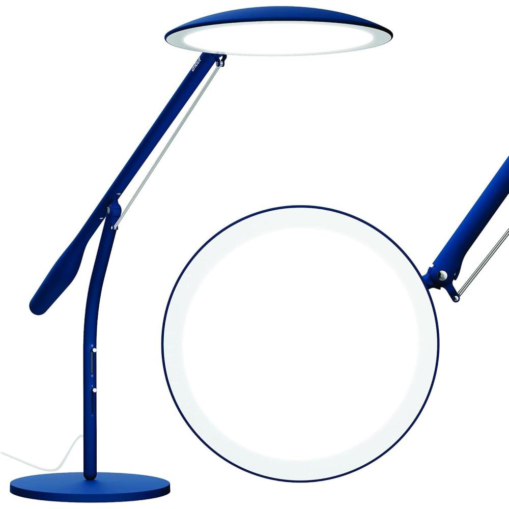 imageCricut Bright 360 Ultimate LED Table Lamp  Desk Lamp for Craft Room Bedroom and Office  MistIndigo