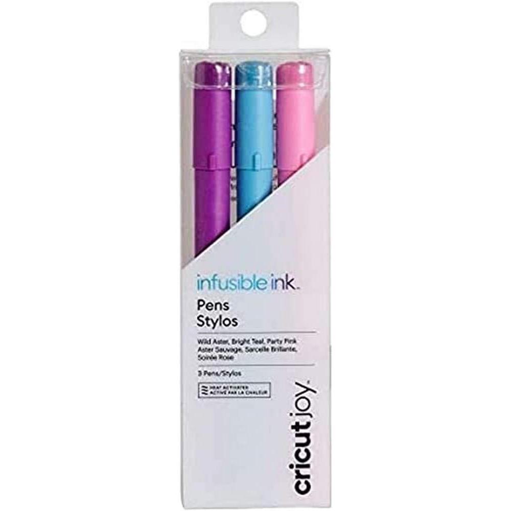 imageCricut Joy Infusible Ink Markers  10 3 Wild Aster Bright Teal Party PinkWild Aster  Bright Teal  Party Pink