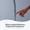 Cricut Bright 360, Ultimate LED Table Lamp | Desk Lamp for Craft Room, Bedroom, and Office – Mist(Mist)