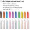 Cricut Glitter Gel Pen Set, Brights (2004026)(Rainbow)