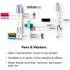 Cricut Joy Gel Point Pens 1.0 (3) Black, Gray, Blue(Black  Gray  Blue)