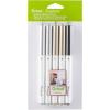 Cricut Multi Pen Set, Gold (5 ct) – For Explore, Maker, & Venture Machines – Includes Gold Glitter Gel Pen, Marker, & Calligraphy Markers(10 Count (Pack of 1))