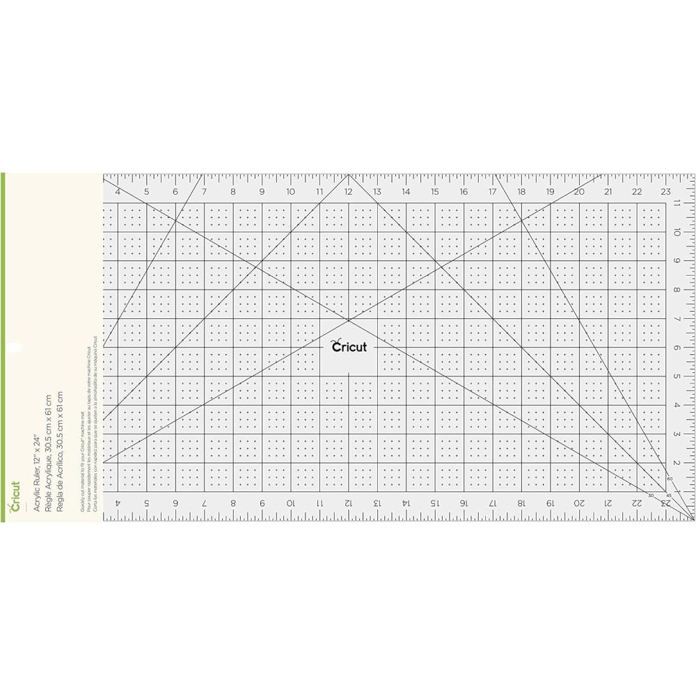imageCricut Acrylic Ruler 12x24 Clear