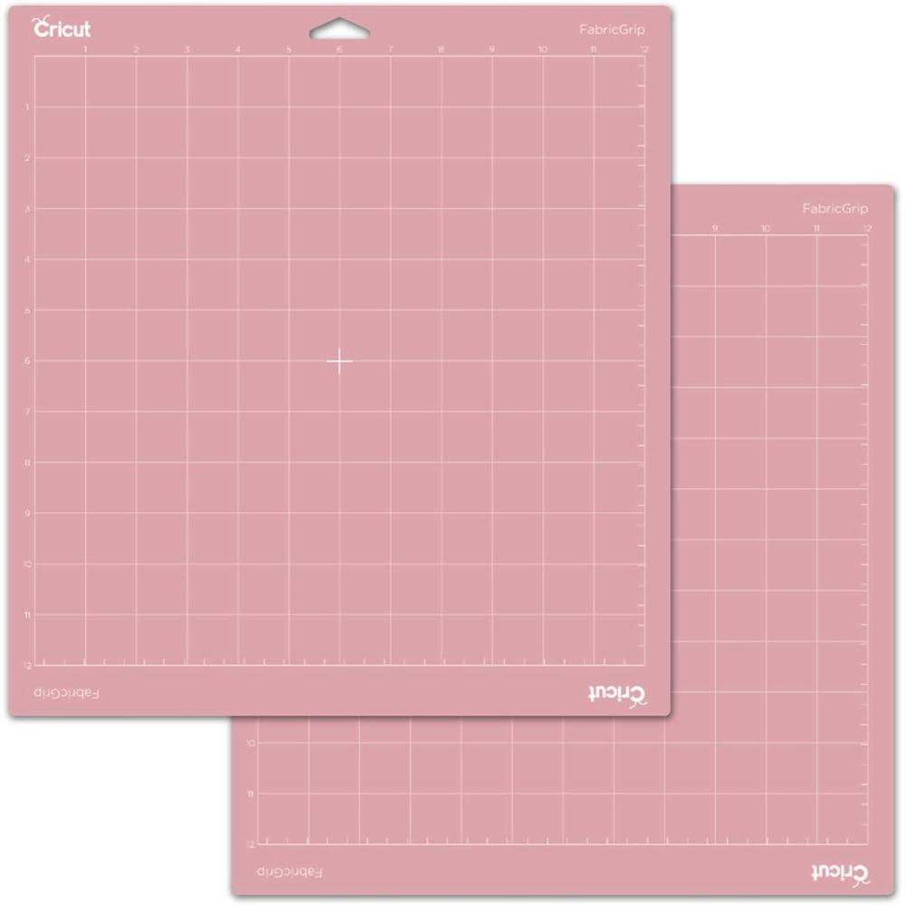 imageCricut FabricGrip Adhesive Cutting Mat 12quotx24quot High Density Fabric Craft Cutting Mat Made of Quality Material to Withstand Increased Pressure Use For Cricut Explore Air 2Cricut Maker 1 CT Pink15L x 13W