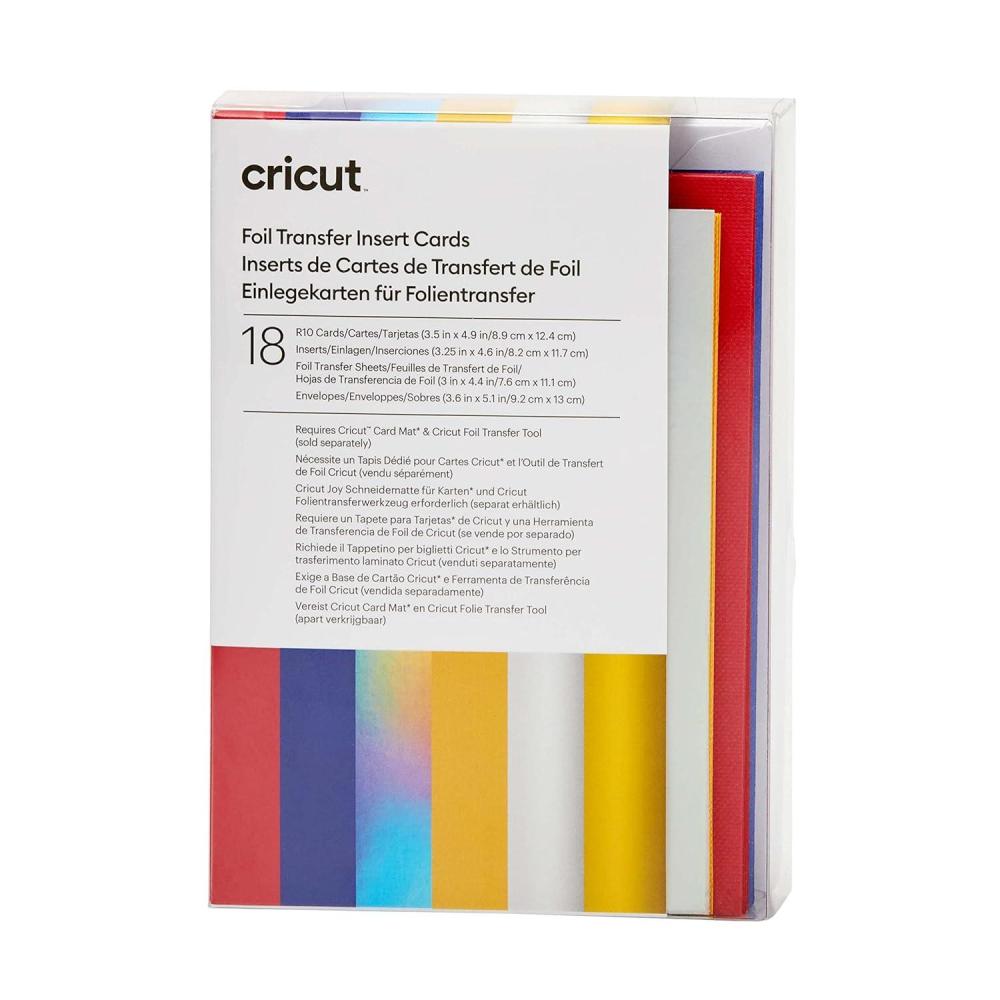 imageCricut Foil Transfer Cards R10 Celebration Sampler  35 in x 49in  18 Count
