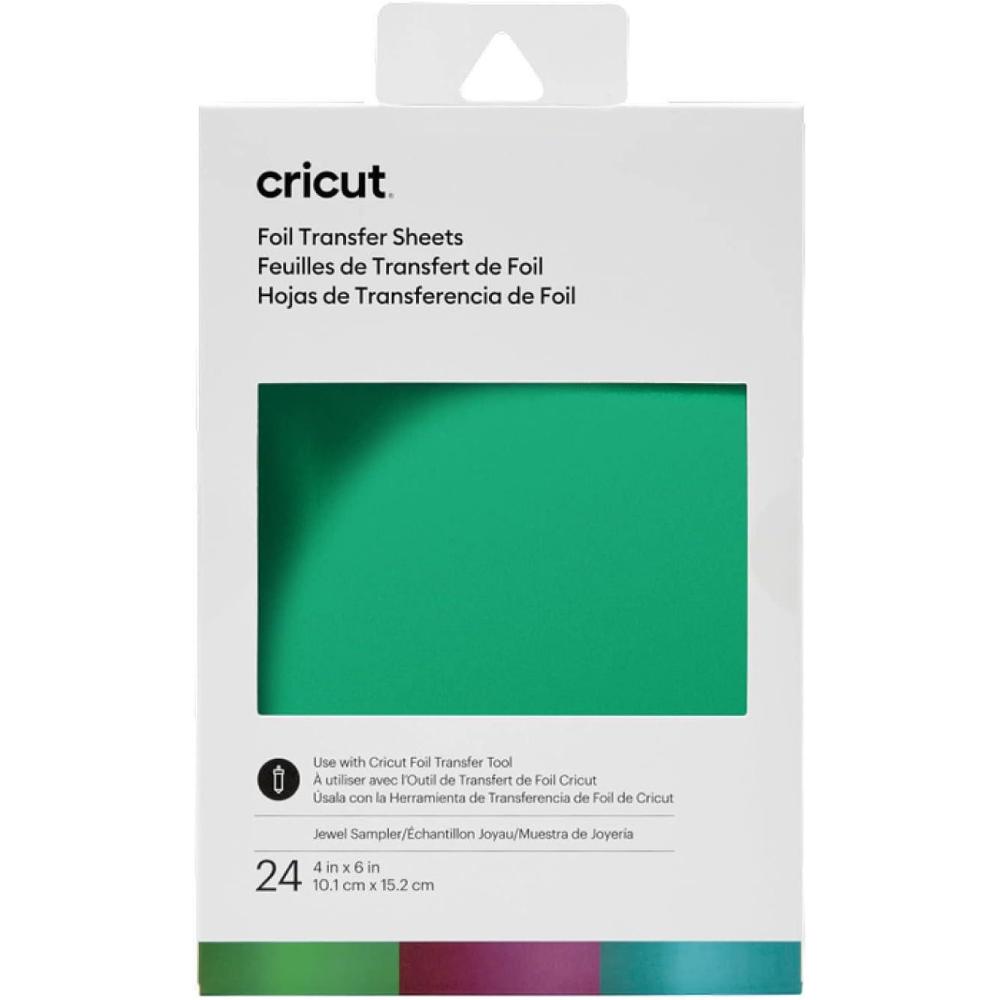 imageCricut Foil Transfer Sheets Sampler  Jewel 24ct 4x6