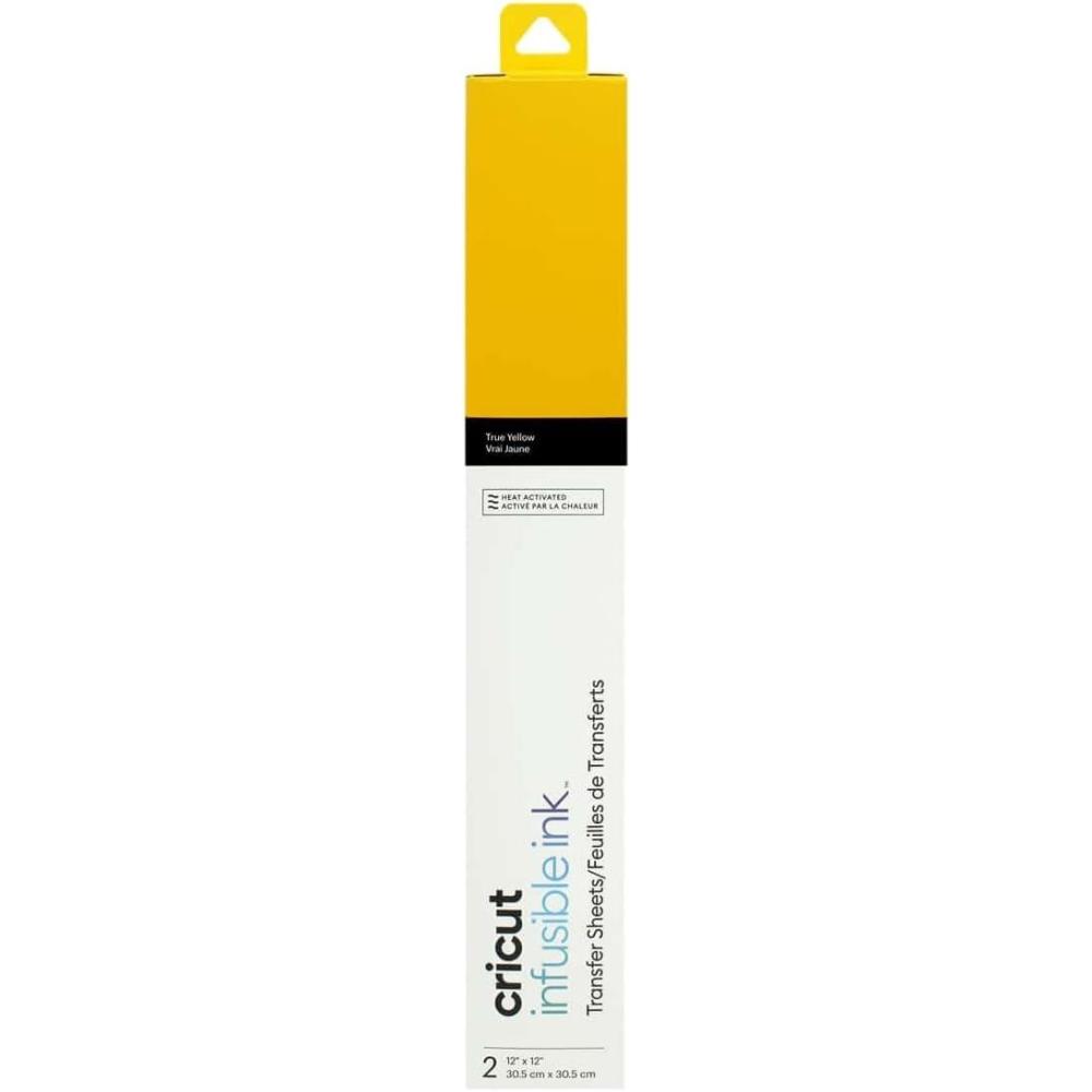 imageCricut Infusible Ink Sheets  Sublimation Transfer Paper 2 12quot x 12quot Transfer Sheets ampamp 2 Butcher Paper Create Designs with Cricut Blanks Compatible with Cricut Maker ampamp Explore True BlueTrue Yellow