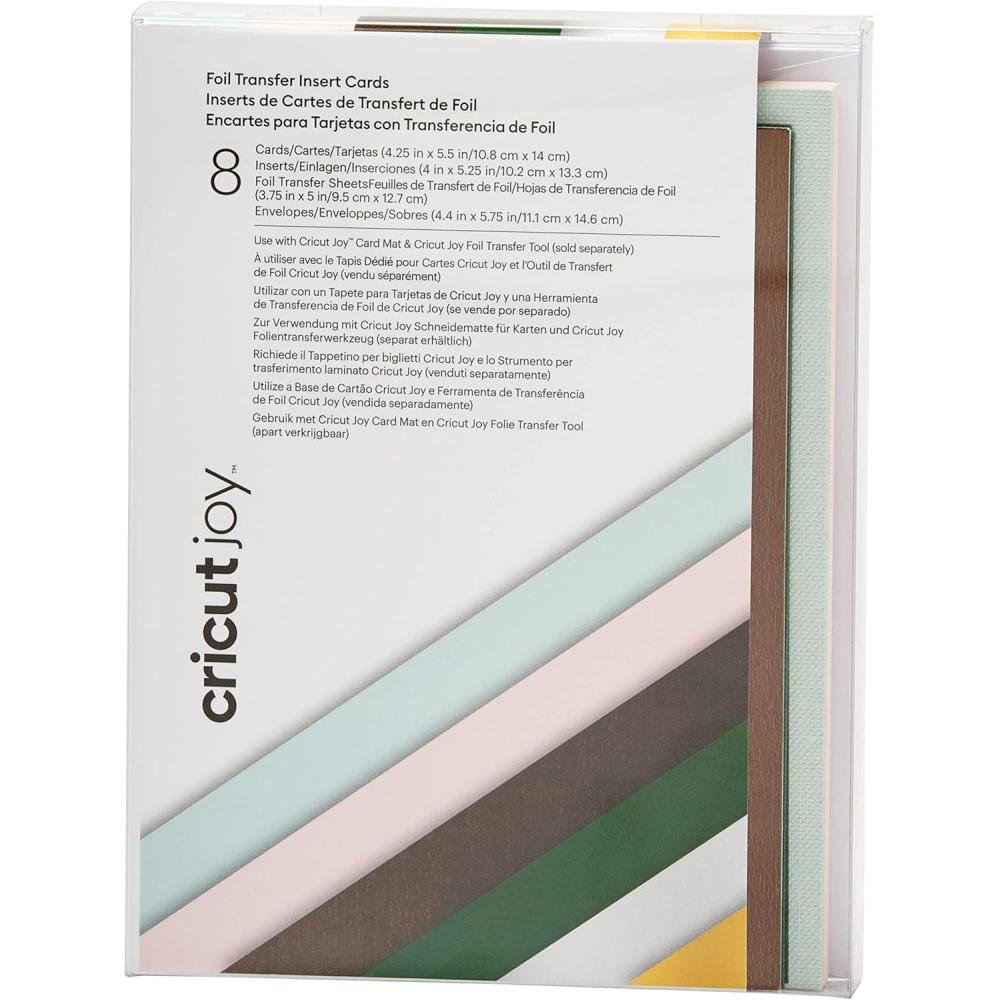 imageCricut Joy Foil Transfer Insert Cards Cameron Sampler  A2Forest Grove Sampler