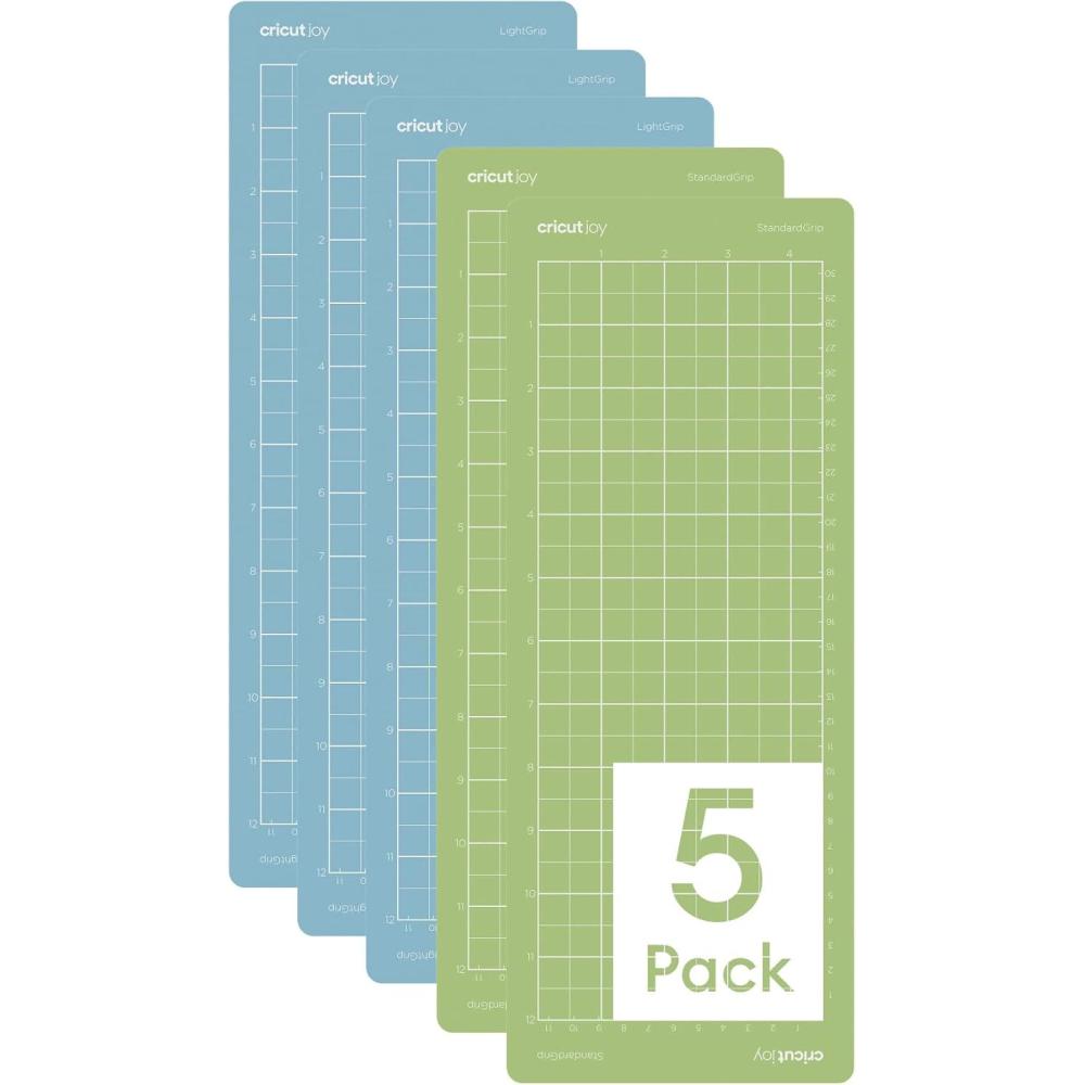imageCricut Joy Machine Standard Grip Long Cutting Mat 45quot x 12quotVariety Pack