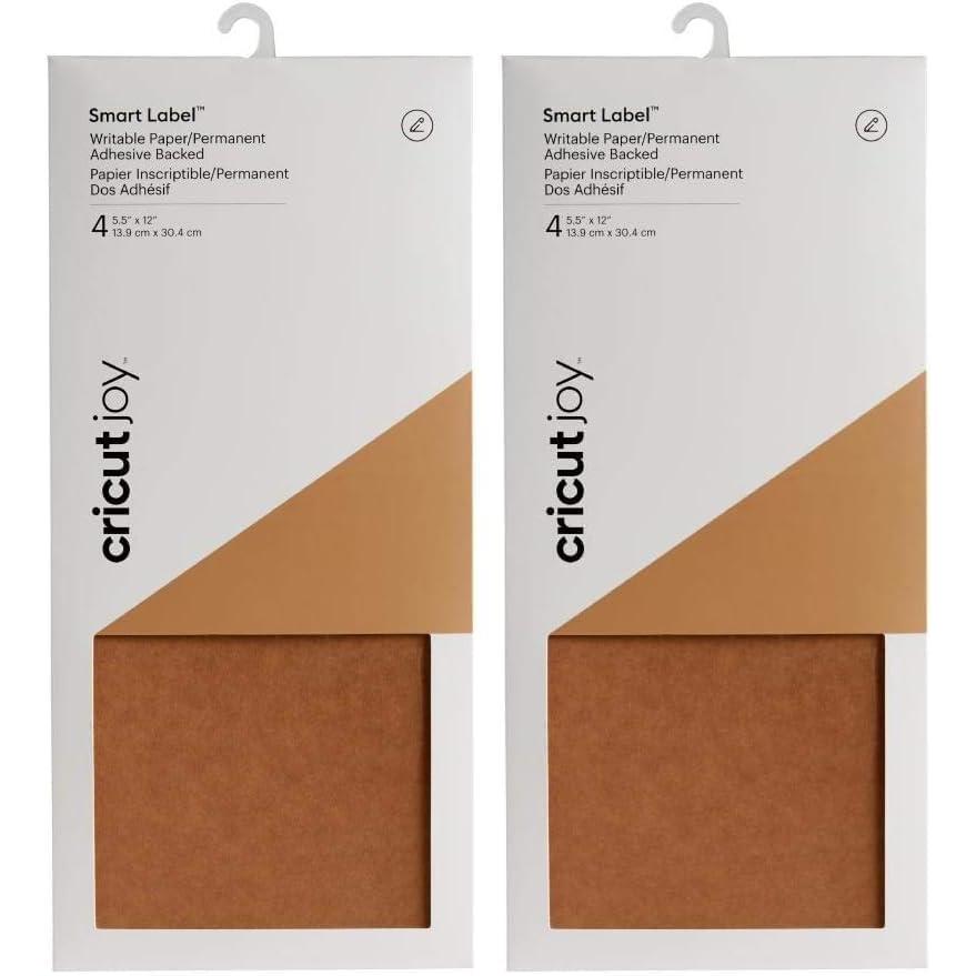 imageCricut Joy Smart Label Paper  Dissolvable White1 Count Pack of 2