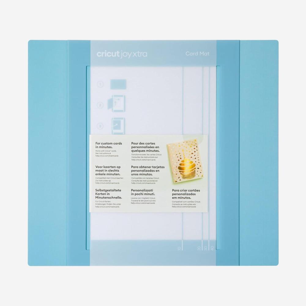 imageCricut Joy Xtra Card Mat 47 in x 66 in Reusable Card Mat for All Cricut Cards Crafting Mat with Clear Protective Film For Quick Crafting Using Cricut Joy Xtra Cutting Machine