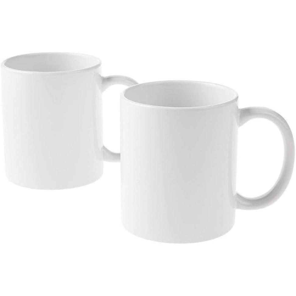 imageCricut Mug Press Ceramic Mug Blank 15oz 2PkgWhite2 Count Pack of 1