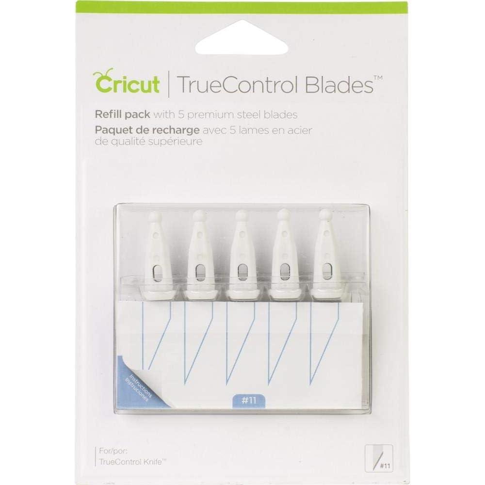 imageCricut TrueControl Knife Kit  Precision Craft Knife for Art Scrapbooking ampamp DIY Projects  5 Spare Blades  MintWhite
