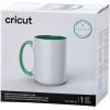 Cricut Beveled Blank-15 oz/425 ml (1 ct) 15 OZ BEV Ceramic Mug Blank Sahara (1)(Forest)