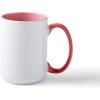 Cricut Beveled Blank-15 oz/425 ml (1 ct) 15 OZ BEV Ceramic Mug Blank Sahara (1)(Miami)