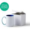 Cricut Beveled Blank-15 oz/425 ml (1 ct) 15 OZ BEV Ceramic Mug Blank Sahara (1)(Ocean)