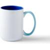 Cricut Beveled Blank-15 oz/425 ml (1 ct) 15 OZ BEV Ceramic Mug Blank Sahara (1)(Ocean)