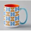 Cricut Beveled Blank-15 oz/425 ml (1 ct) 15 OZ BEV Ceramic Mug Blank Sahara (1)(Reef)