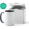 Cricut Beveled Blank-15 oz/425 ml (1 ct) 15 OZ BEV Ceramic Mug Blank Sahara (1)(White/Gray)