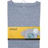 Cricut Infusible Ink Men’s Crew Neck T-Shirt Gray – Small(Gray)