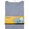Cricut Infusible Ink Men’s Crew Neck T-Shirt Gray – Small(Grey)