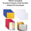 Cricut Joy™ Foil Transfer Insert Cards, Cameron Sampler – A2(Celebration Sampler)