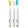Cricut Joy Opaque Gel Pens (Set of 3), Use with Cricut Joy Cutting Machine, Add a Pop to The Darkest Colors of Paper, Cards & Labels, (Medium Point 1.0mm, Pink, White, Orange)(Yellow  White  Blue)