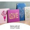 Cricut Joy Xtra Card Mat (4.7 in x 6.6 in) Reusable Card Mat for All Cricut Cards, Crafting Mat with Clear Protective Film, For Quick Crafting Using Cricut Joy Xtra Cutting Machine