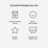 Cricut Printable Iron-On- Dark Fabric(3 sheets (Pack of 1))