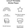 Cricut Printable Sticker Paper- White