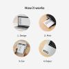 Cricut Printable Vinyl – Transparent, 8-1/2″ x 11″, Pkg of 12