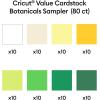 Cricut Value Cardstock Paper, Neutrals Sampler – 80 sheets (8.5″ x 11″) – Compatible with Joy Xtra, Explore, & Maker Machines – Letter Size(Botanicals)