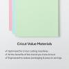 Cricut Value Cardstock Paper, Neutrals Sampler – 80 sheets (8.5″ x 11″) – Compatible with Joy Xtra, Explore, & Maker Machines – Letter Size(Pastel)