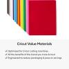 Cricut Value Cardstock Paper, Neutrals Sampler – 80 sheets (8.5″ x 11″) – Compatible with Joy Xtra, Explore, & Maker Machines – Letter Size(Rainbow)