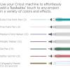 Cricut Variety Pen & Marker Set, Black (5 ct)(5 Count (Pack of 1))
