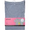 Cricut Women’s Fitted T-Shirt Blank, V-Neck, S(Gray)