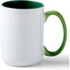 Cricut Beveled Blank-15 oz/425 ml (1 ct) 15 OZ BEV Ceramic Mug Blank Sahara (1)(Forest)