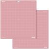 Cricut FabricGrip Adhesive Cutting Mat 12″x24″, High Density Fabric Craft Cutting Mat, Made of Quality Material to Withstand Increased Pressure. Use For Cricut Explore Air 2/Cricut Maker, (1 CT) Pink(15″L x 13″W)