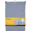 Cricut Men’s T-Shirt Blank, Round Neck Grey, XL