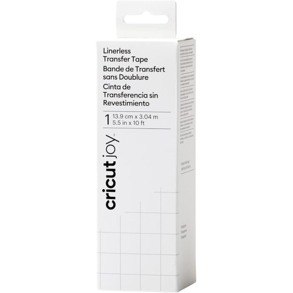 imageCricut Joy Transfer Tape  55quot x 48quot  Transfer Tape for Vinyl and Adhesive DecalsLinerless