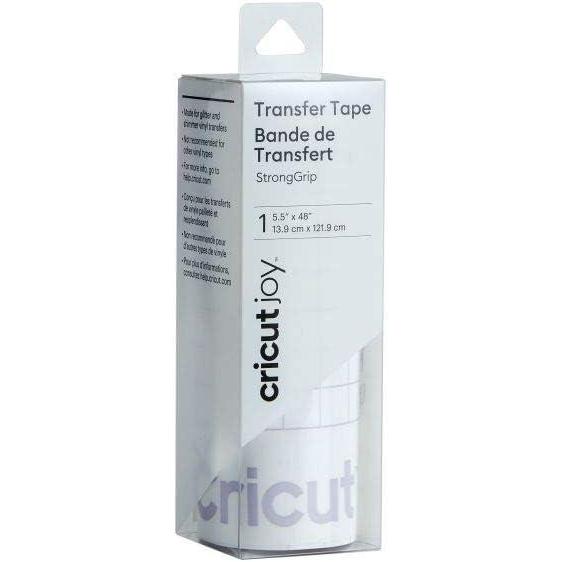 imageCricut Joy Transfer Tape  55quot x 48quot  Transfer Tape for Vinyl and Adhesive DecalsStrongGrip