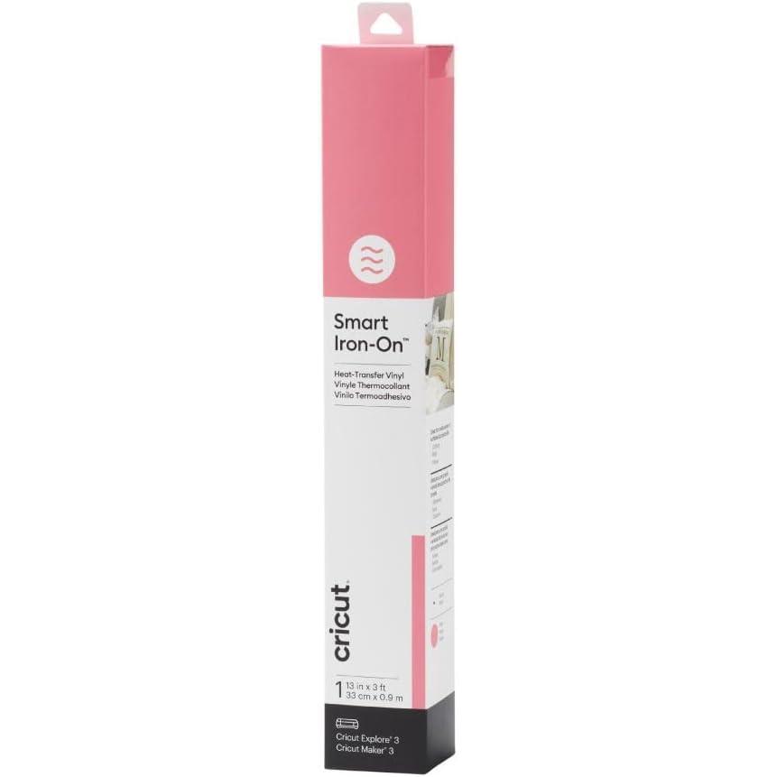 imageCricut Smart Iron On Ocean  3Pack of 3ft Rolls 13quotx36quot Heat Transfer Vinyl for Maker ampamp Explore Machines Matless Cutting for Long cuts up to 12ftPink