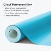 Cricut Bulk Premium Vinyl Black – Permanent(Light Blue)