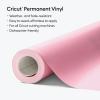 Cricut Bulk Premium Vinyl Black – Permanent(Light Pink)