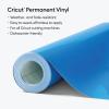 Cricut Bulk Premium Vinyl Black – Permanent(Medium Blue)