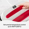 Cricut EasyPress 2 Heat Press Machine (9 in x 9 in), Ideal for T-Shirts, Tote Bags, Pillows, Aprons & More, Precise Temperature Control, Features Insulated Safety Base & Auto-Off, Raspberry(12×10)