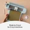 Cricut Everyday Iron On – Cherry, 2ft Roll (12″x24″) – HTV Heat Transfer Vinyl for Shirts, Apparel, Hats & More – Compatible with Maker & Explore Machines(Gold)