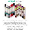 Cricut Everyday Iron On – Cherry, 2ft Roll (12″x24″) – HTV Heat Transfer Vinyl for Shirts, Apparel, Hats & More – Compatible with Maker & Explore Machines(Black)