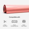 Cricut Everyday Iron On – Cherry, 2ft Roll (12″x24″) – HTV Heat Transfer Vinyl for Shirts, Apparel, Hats & More – Compatible with Maker & Explore Machines(Coral)