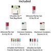 Cricut Infusible Ink Starter Bundle | Sublimation Kit for Permanent Transfers – Includes Infusible Ink Sheets, Markers, Pens, Blank Bags & Coasters